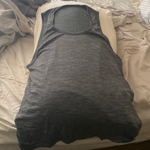 Gray lululemon tank top - Picture 1 of 2